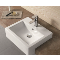 ECT Fabbris II semi-recess basin 